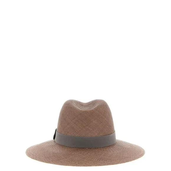 Brunello Cucinelli Women 'Precious Leather Band' Hat - Picture 3 of 3